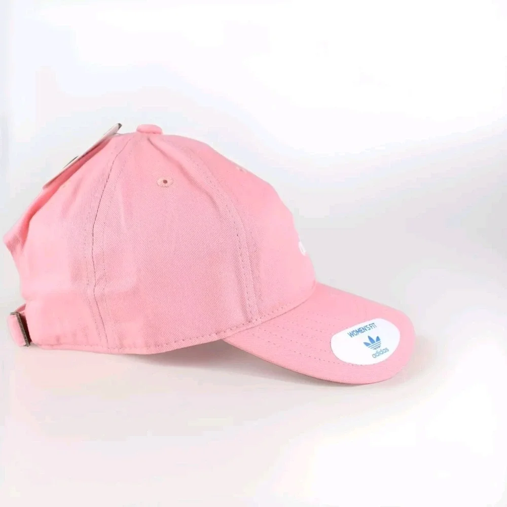 Adidas Womens Baseball StrapBack Cap Adjustable Hat  Trace Pink NWT Sportswear‎ - Picture 3 of 4